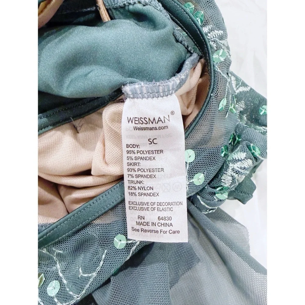 Weissman “Saint Honesty” Dance Costume In Sage